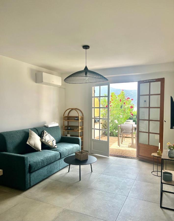 Appartement 2-4 Pers, Acces Direct Mer Casaglione Zewnętrze zdjęcie